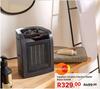 Equation Ceramic Electric Heater Black 1500W