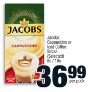 Jacobs Cappuccino Or Iced Coffee Sticks(Selected)-8s/10s Per Pack