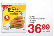Spar Crumbed Chicken Burgers-520g Per Pack
