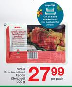 Spar Butcher's Best Bacon-200g Per Pack