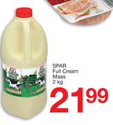 Spar Full Cream Maas-2kg