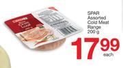 Spar Cold Meat Range-200g Each