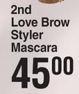 Beauty Treats 2nd Love Brow Styler Mascara