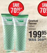 Skinny Tan Gradual Tanner-125ml Each