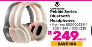 Volkano Pebble Series Bluetooth Headphones-Each