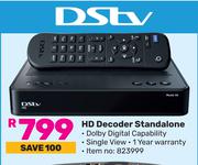 DSTv HD Decoder Standalone