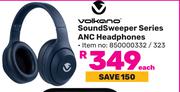 Volkano Sound Sweeper Series ANC Headphones-Each