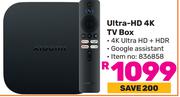 MI Xiaomi Ultra-HD 4K TV Box