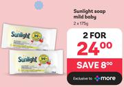 Sunlight Soap Mild Baby-2 x 175g