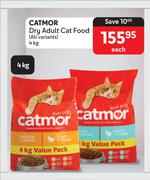 Catmor Dry Adult  Cat Food (All Variants)-4kg Each