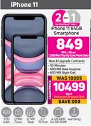 Apple iPhone 11 64GB Smartphone-Each