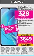 Huawei Nova Y70 Smartphone-On 1.2GB Red Top Up Core More Data
