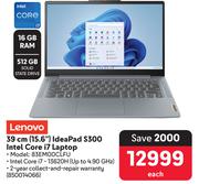 Lenovo 39cm (15.6") Ideapad S300 Intel Core i7 Laptop 83EM00CLFU