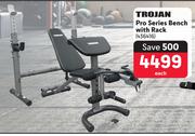 Trojan Pro Series Bench With Rack