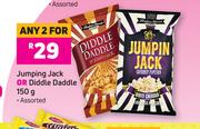 Jumping Jack Or Diddle Daddle (Assorted)-For Any 2 x 150g