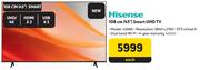 Hisense 43" (108cm) Smart UHD TV 43A6K