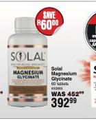 Solal Magnesium Glycinate 60 Tablets