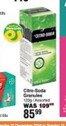 Citro-Soda Granules Assorted-120g