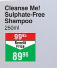 Curls In Bloom Cleanse Me! Sulphate Free Shampoo-250ml