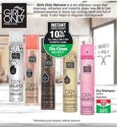 Girlz Only Hair Care Dry Shampoo Assorted-200ml Each