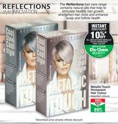 Reflections Metallic Touch Permanent Hair Colour Assorted Colours-Each