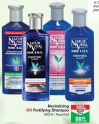 Natur Vital Hair S.O.S Revitalizing Or Fortifying Shampoo Assorted-300ml Each