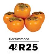 Persimmons-For 4