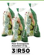 Pear Econopacks Assorted-For 3 x 1.5Kg