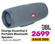 JBL Charge Essential 2 Portable Bluetooth Speaker