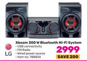 LG Xboom 300W Bluetooth HiFi System