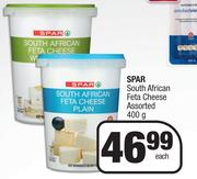 Spar South African Feta Cheese Assorted-400g Each