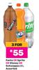 Fanta Or Sprite Or Stoney Or Schweppes Assorted-For 3 x 2Ltr