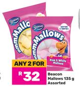 Beacon Mallows Assorted-For Any 2 x 135gm