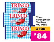 Trinco Strong Black Tea Bags (100-Pack)-For 3