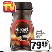 Nescafe Classic Coffee Assorted-200g Each