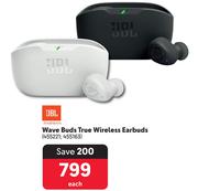 JBL Wave Buds True Wireless Earbuds-Each