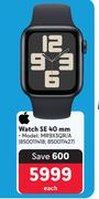 Apple Watch SE 40mm MR9X3QR/A