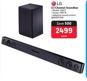LG 2.1 Channel Soundbar SQC2