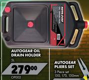 Autogear Oil Drain Holder OP002-5L