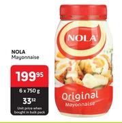 Nola Mayonnaise-6 x 750g
