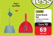 Addis Toilet Brush Set-Per Set