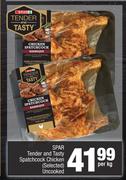 Spar Tender And Tasty Spatchcock Chicken (Selected) Uncooked-Per Kg