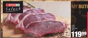 Spar Select Bulk Sirloin Steak-Per kg