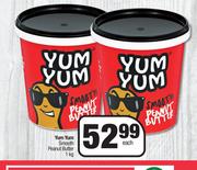 Yum Yum Smooth Peanut Butter-1Kg Each