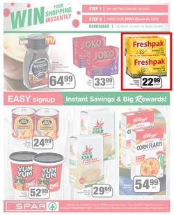 SPAR COUNTRY EASTERN CAPE : Here For you (24 August - 5 September 2021) Valid In Amahlathi, Bedford, Buffalo Flats, Cala, Centane, Hankey, Komga, Nemato, Patensie, Peddie, Zastron, Indwe, Kwa-Fetting, page 3