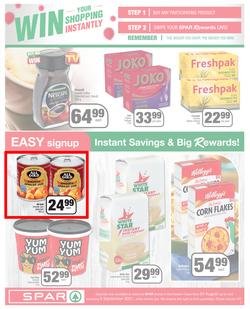 SPAR COUNTRY EASTERN CAPE : Here For you (24 August - 5 September 2021) Valid In Amahlathi, Bedford, Buffalo Flats, Cala, Centane, Hankey, Komga, Nemato, Patensie, Peddie, Zastron, Indwe, Kwa-Fetting, page 3