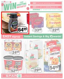 SPAR COUNTRY EASTERN CAPE : Here For you (24 August - 5 September 2021) Valid In Amahlathi, Bedford, Buffalo Flats, Cala, Centane, Hankey, Komga, Nemato, Patensie, Peddie, Zastron, Indwe, Kwa-Fetting, page 3