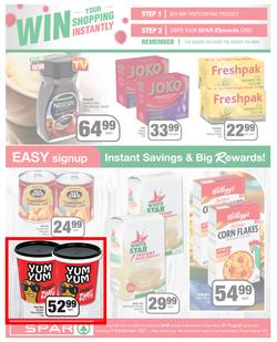 SPAR COUNTRY EASTERN CAPE : Here For you (24 August - 5 September 2021) Valid In Amahlathi, Bedford, Buffalo Flats, Cala, Centane, Hankey, Komga, Nemato, Patensie, Peddie, Zastron, Indwe, Kwa-Fetting, page 3