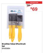 Brushtec Value 5 Pce Brush Set 81493684