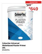 Colourtec 20L Universal Water Based Plaster Primer 81493114